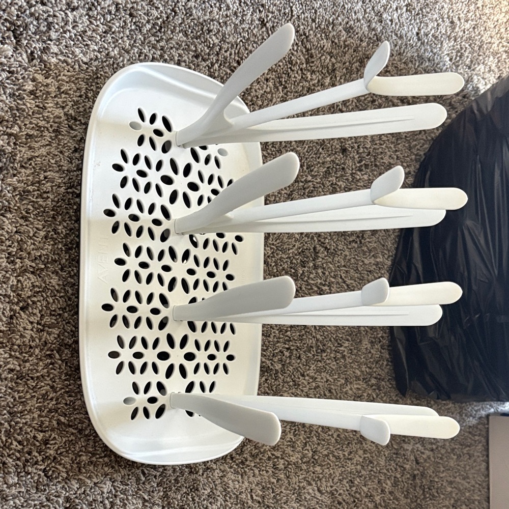 Avent White Baby Bottle Drying Rack
